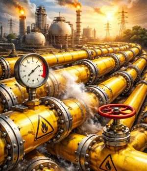 Preţul gazelor în Europa a urcat cu peste 20%